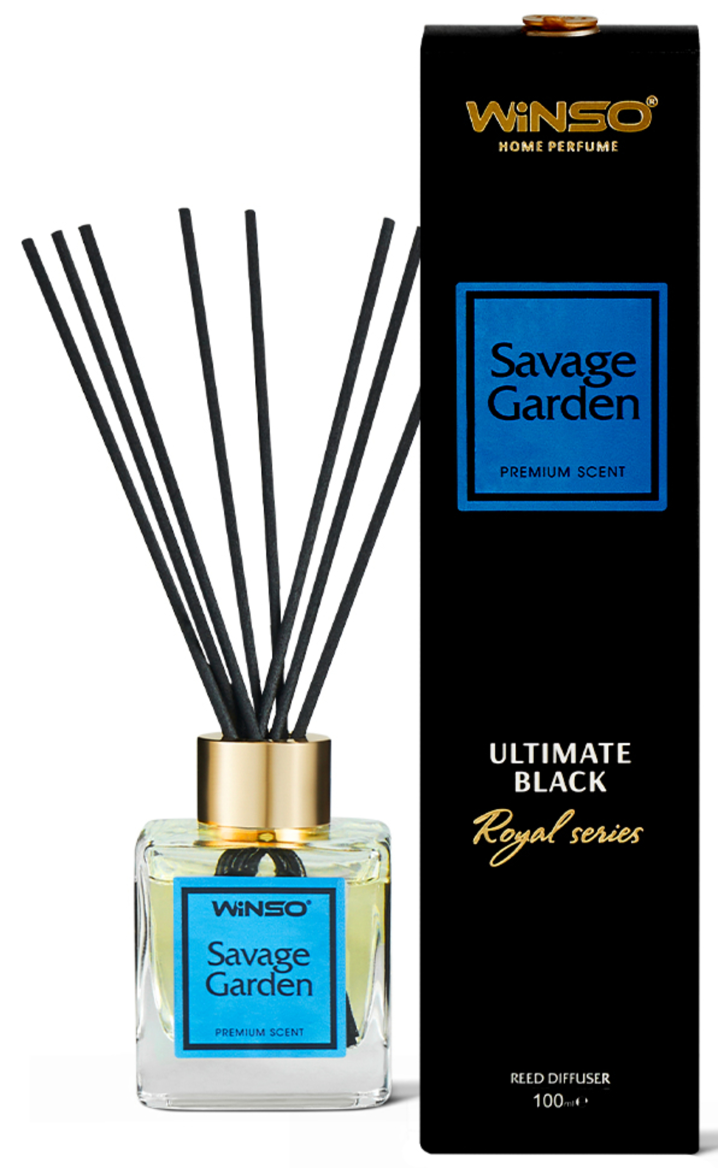 Аромадиффузор Winso Ultimate Black Savage Garden 100 мл (WUBHFSG100) - Фото 1