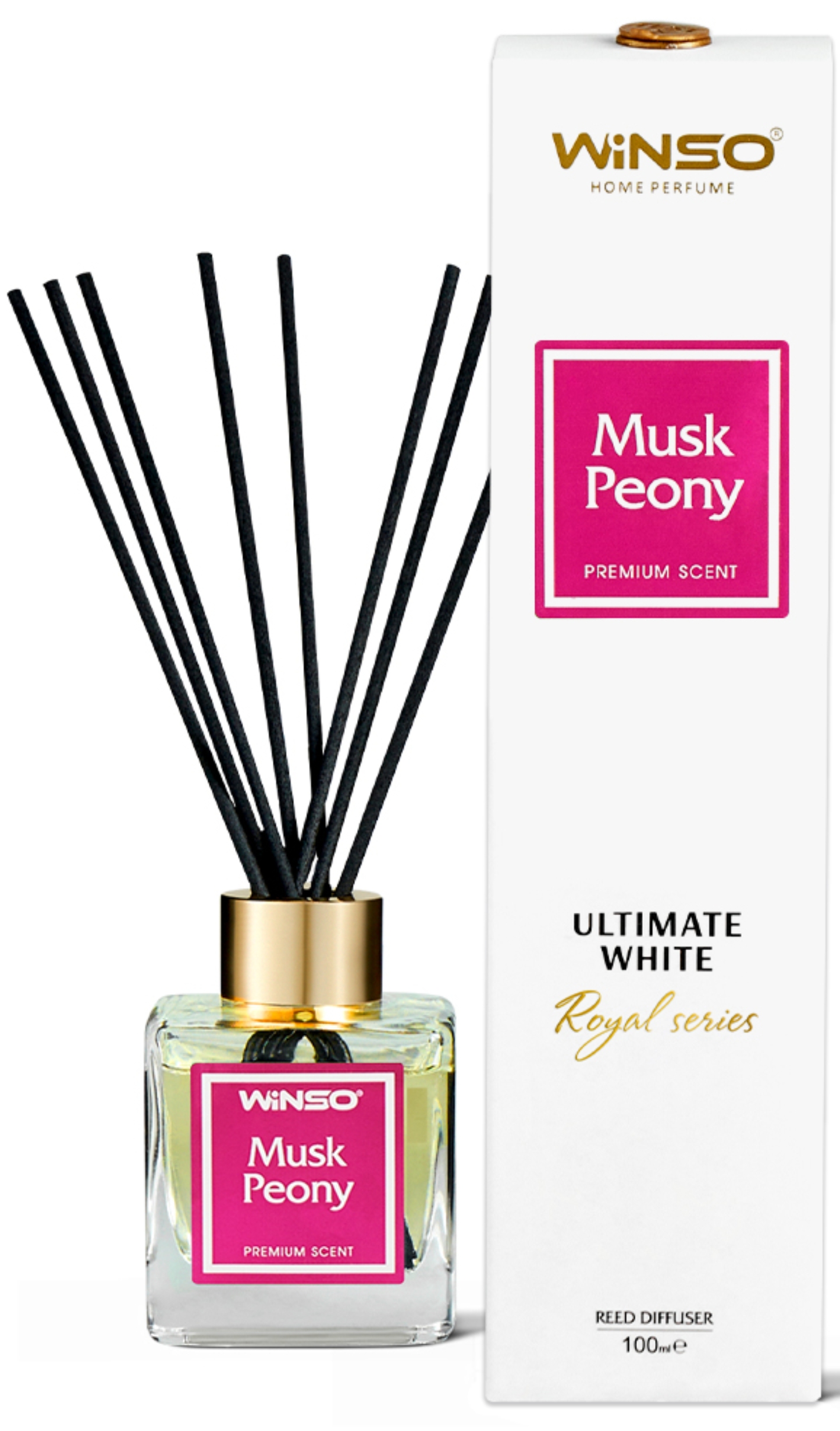 Аромадиффузор Winso Ultimate White Musk Peony 100 мл (WUWHFMP100) - Фото 1