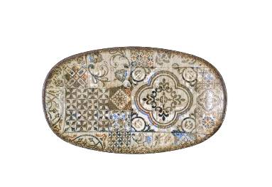 Блюдо Wilmax Vintage Mosaic.Graphics 20х11 см (WL-671342 / A) - Фото 1
