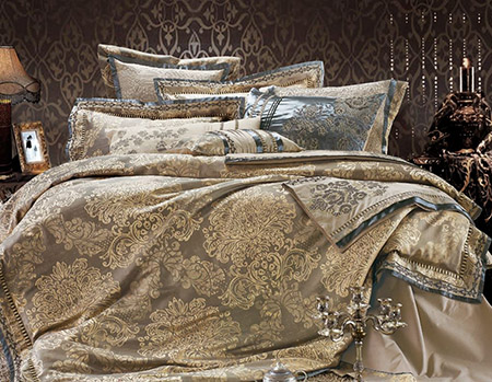Комплект постельного белья Word of Dream FSM108 жаккард сатин 2х150х215 Разноцветный (12106) - Фото 1