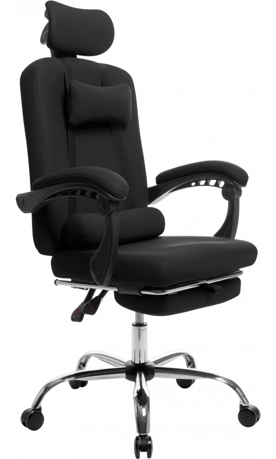 Кресло офисное GT Racer X-8003 Fabric Black - Фото 1