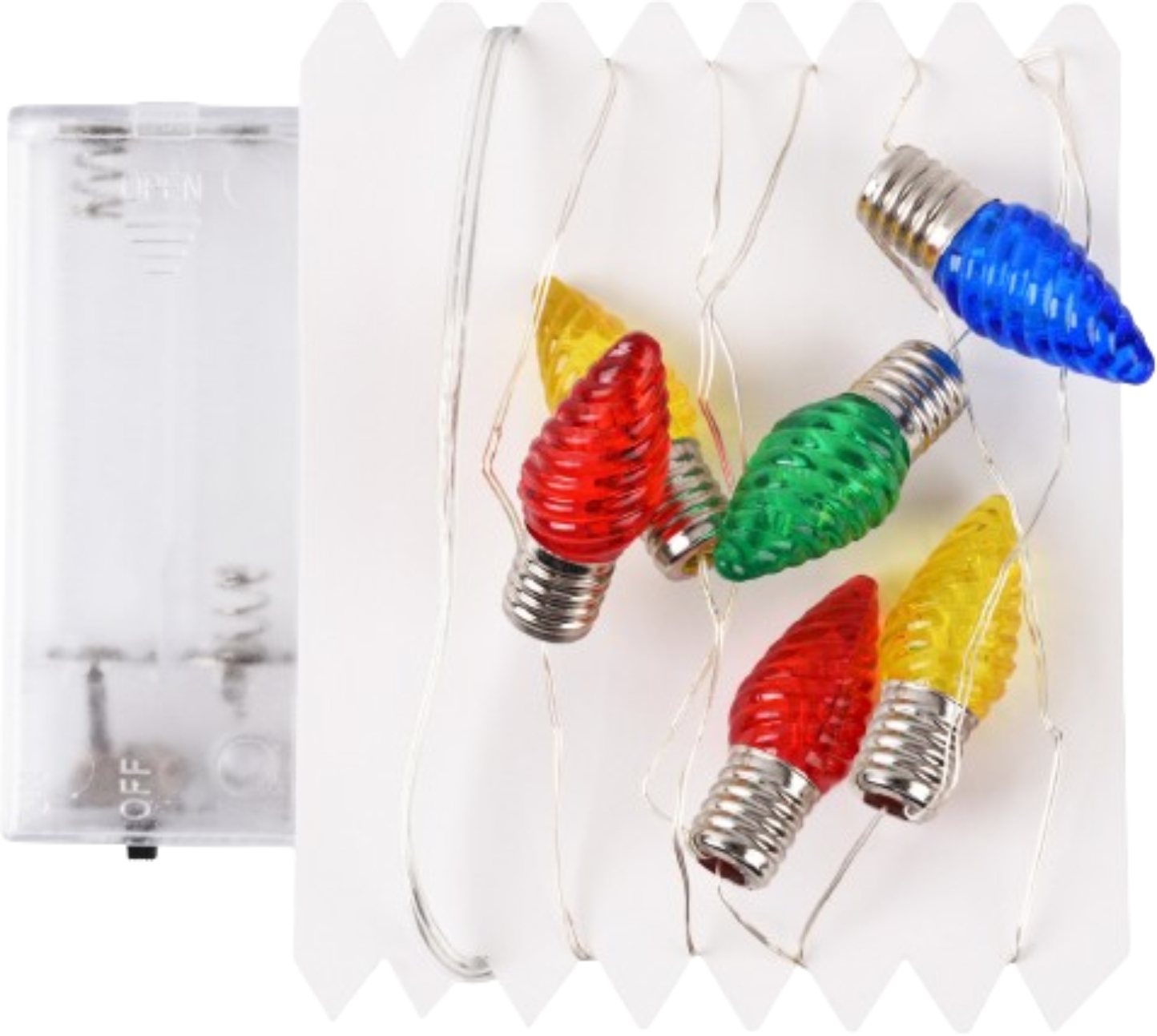 Гирлянда линейная YES! Fun Шишки 10 LED тепл. бел. 1,65 м (801209) - Фото 1