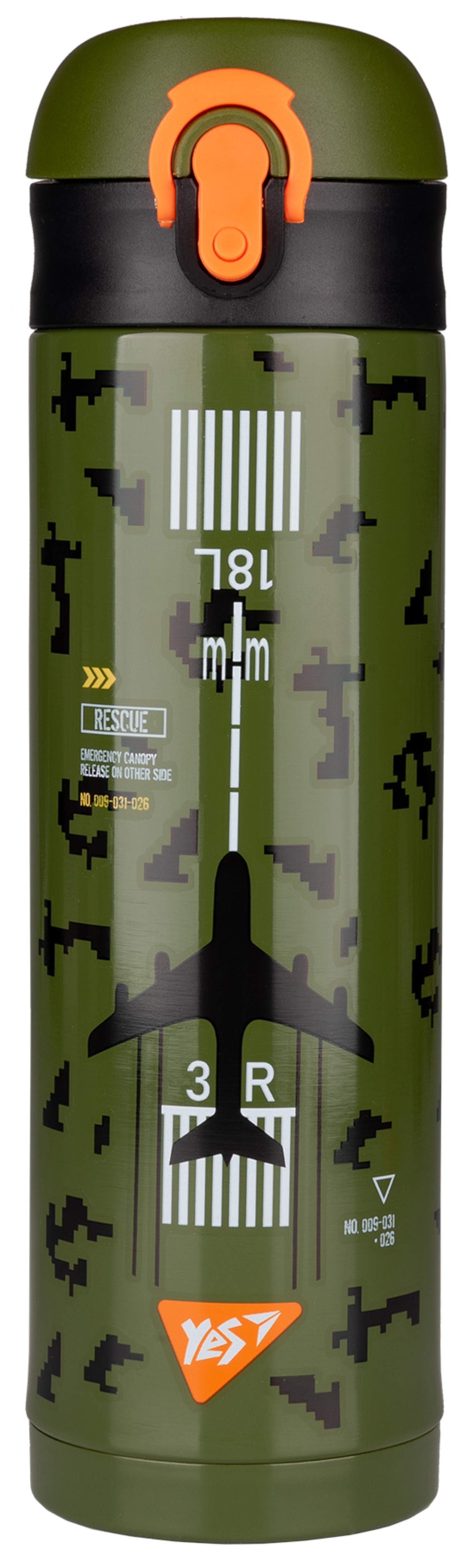 Термос YES Military 420 мл (708202) - Фото 1