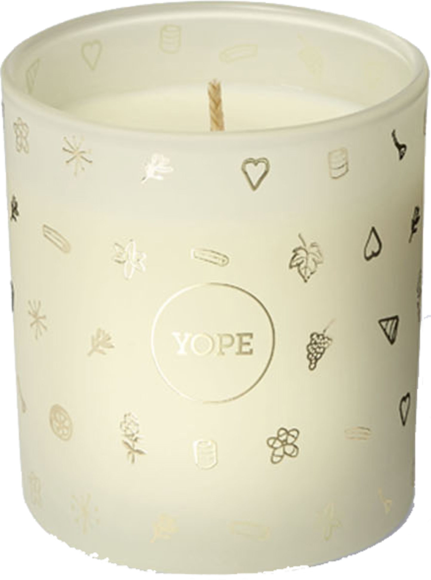 Свеча декоративная Yope Vanilla 200 г (5900168901087) - Фото 1