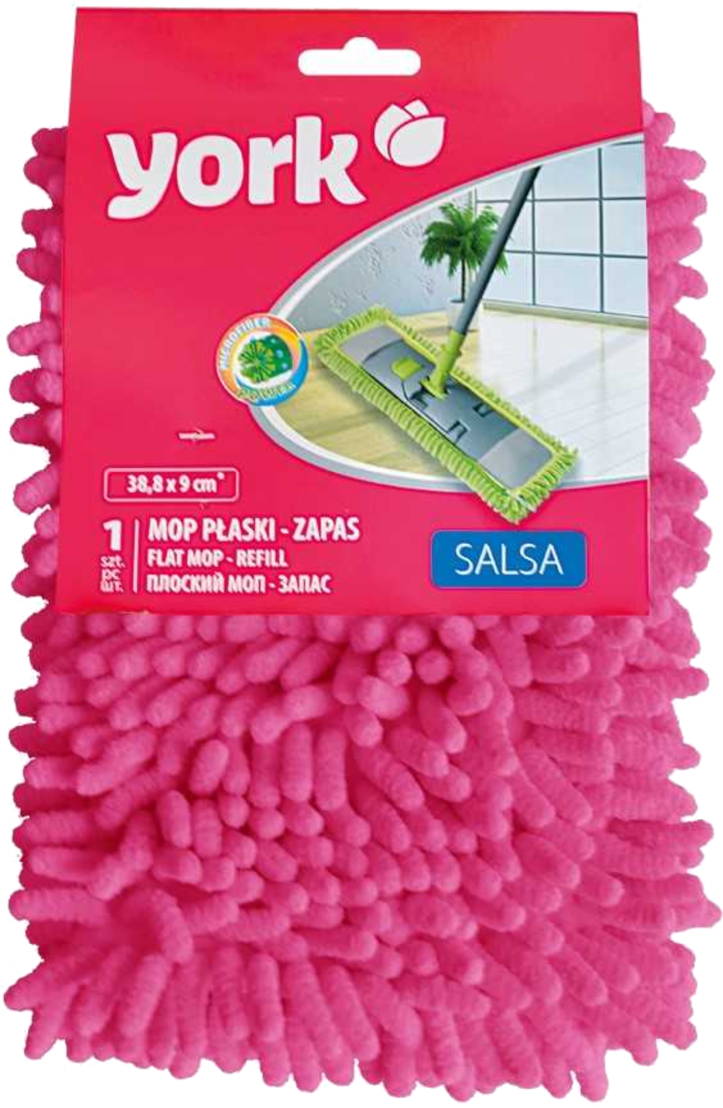 Сменная насадка на швабру York SALSA MOP (8131.2) - Фото 1