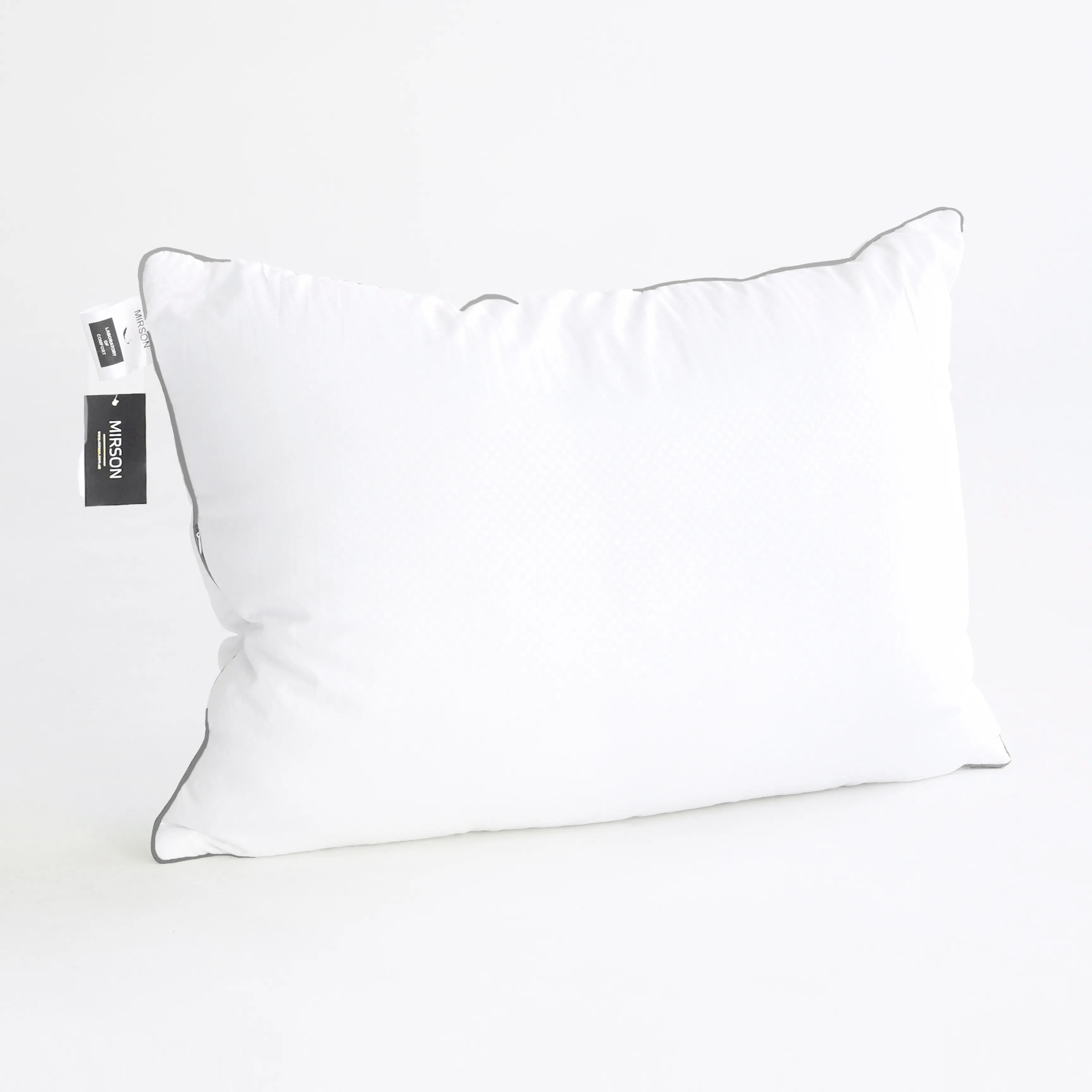 Подушка стандартна MirSon бавовняна 50х70 №2755 Royal Silver Cotton (2200005197073) - Фото 1