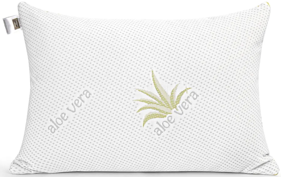 Подушка стандартна MirSon антиалергенна №717 Dorotea Ecosilk пружна 40х60 см (2200001484245) - Фото 1