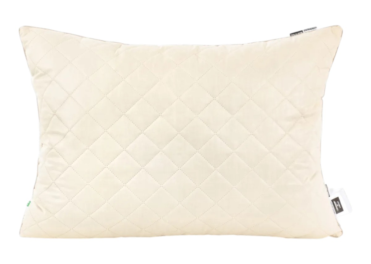 Купить Подушка стандартная MirSon хлопковая 1296 Carmela Средняя 60х60 см (2200001538207) - Фото 1 Подушка стандартная MirSon хлопковая 1296 Carmela Средняя 60х60 см (2200001538207) - Фото 1