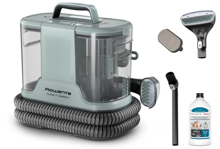Купити Пилосос миючий і плямовивідник Rowenta IN3020F0 Clean It Compact - Фото 1 Пилосос миючий і плямовивідник Rowenta IN3020F0 Clean It Compact - Фото 1
