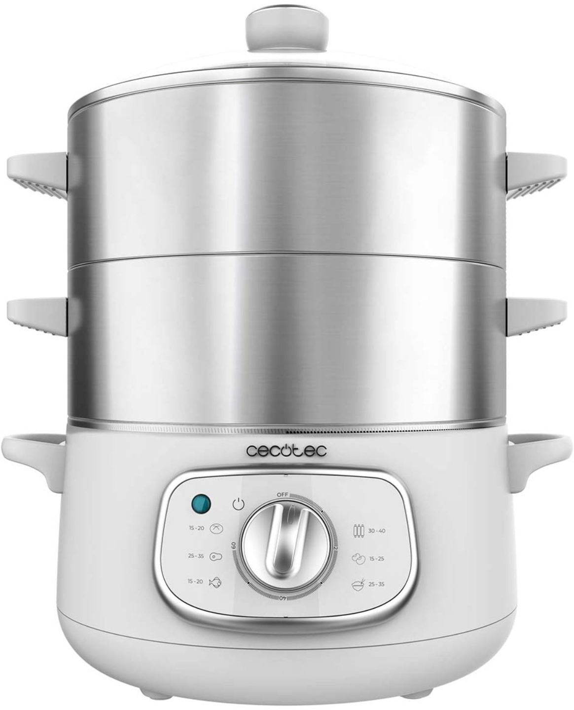 Пароварка Cecotec Vapovita SteelPot White (A01_EU01_100630) - Фото 1