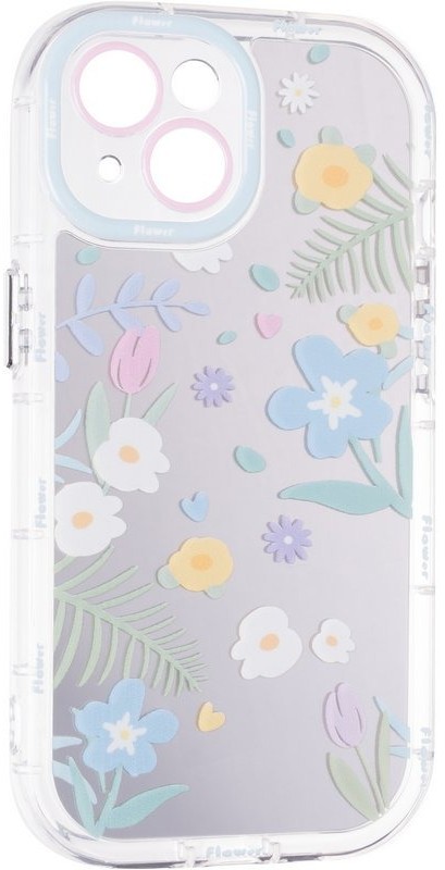 Чехол для смартфона Gelius Mirror Case for iPhone 15 Flowers (101630) - Фото 1