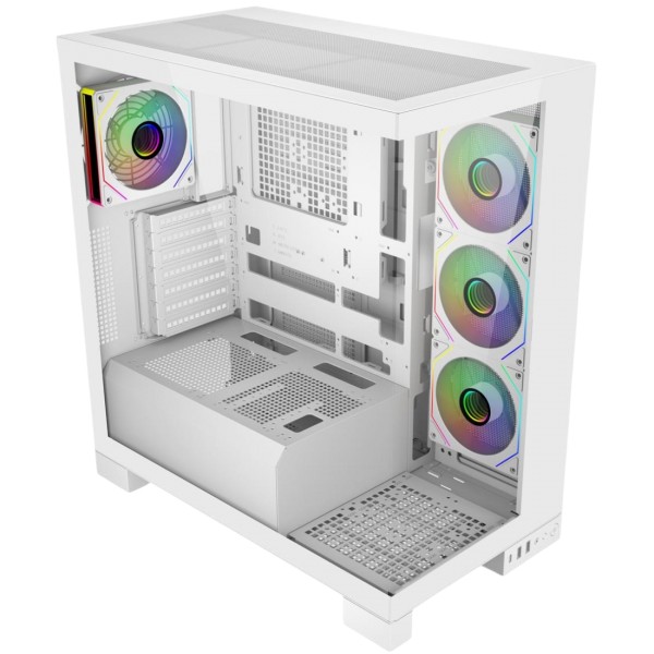 Корпус FSP M540-WA без БП ATX White - Фото 1