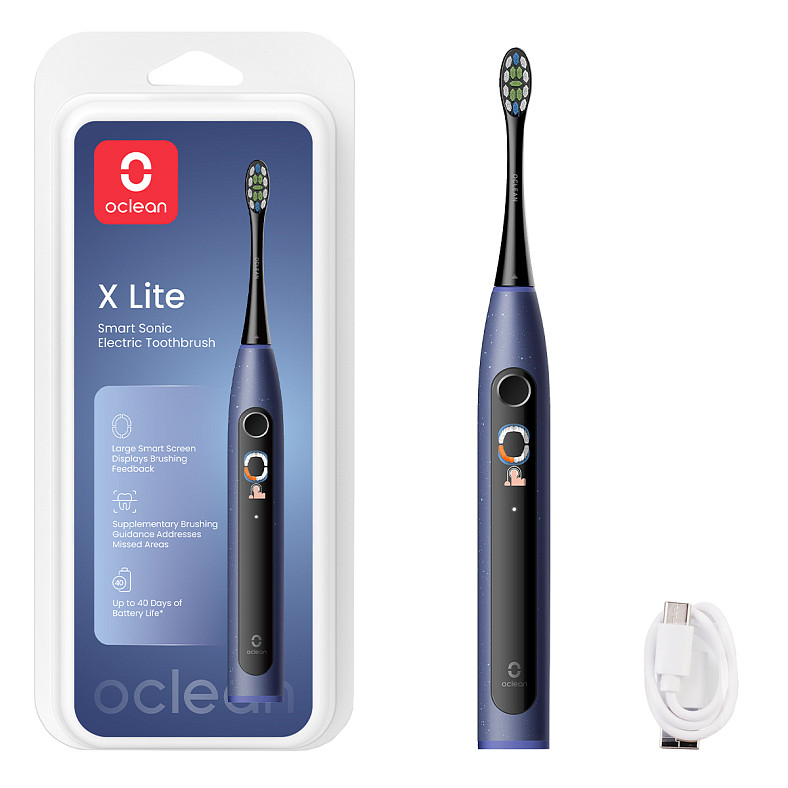 Зубная щетка электрическая Oclean X Lite Blue - Фото 1