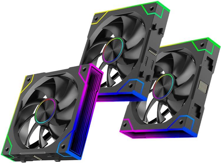 Корпусний вентилятор Xilence GAMING XPF360.ARGB PWM 3х120mm (XF072) - Фото 1