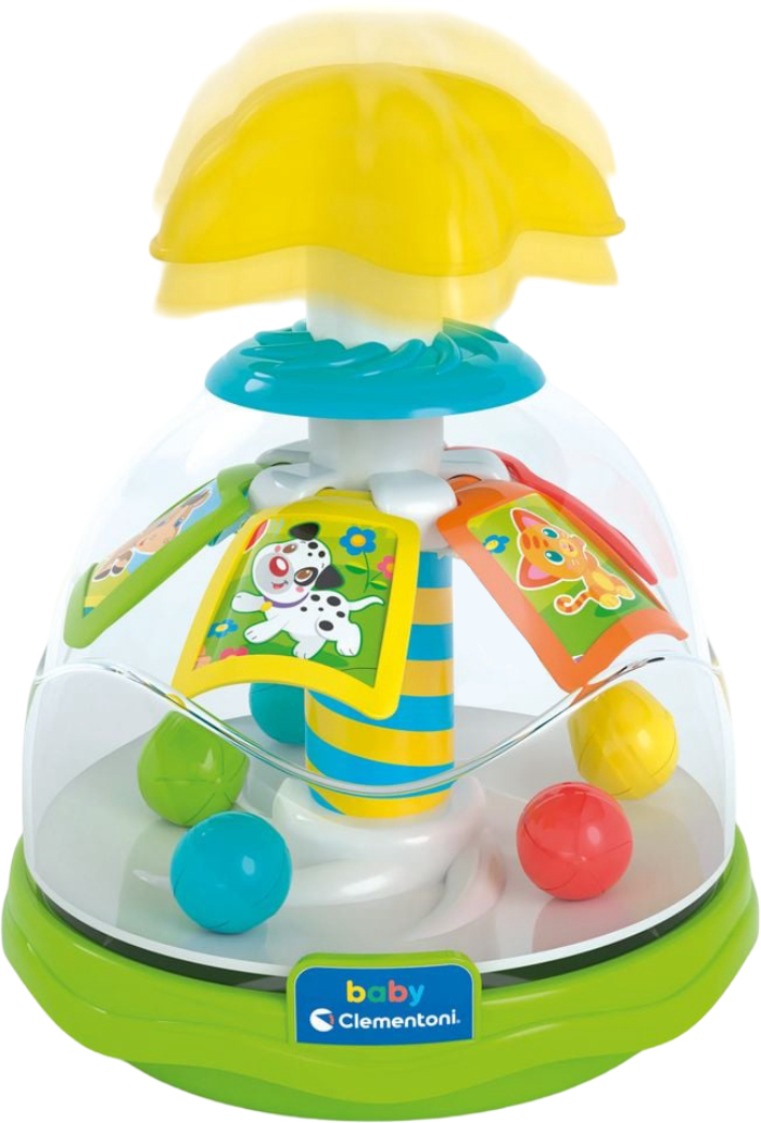 Купити Дзиґа Clementoni Happy Animals (17895) - Фото 1 Дзиґа Clementoni Happy Animals (17895) - Фото 1