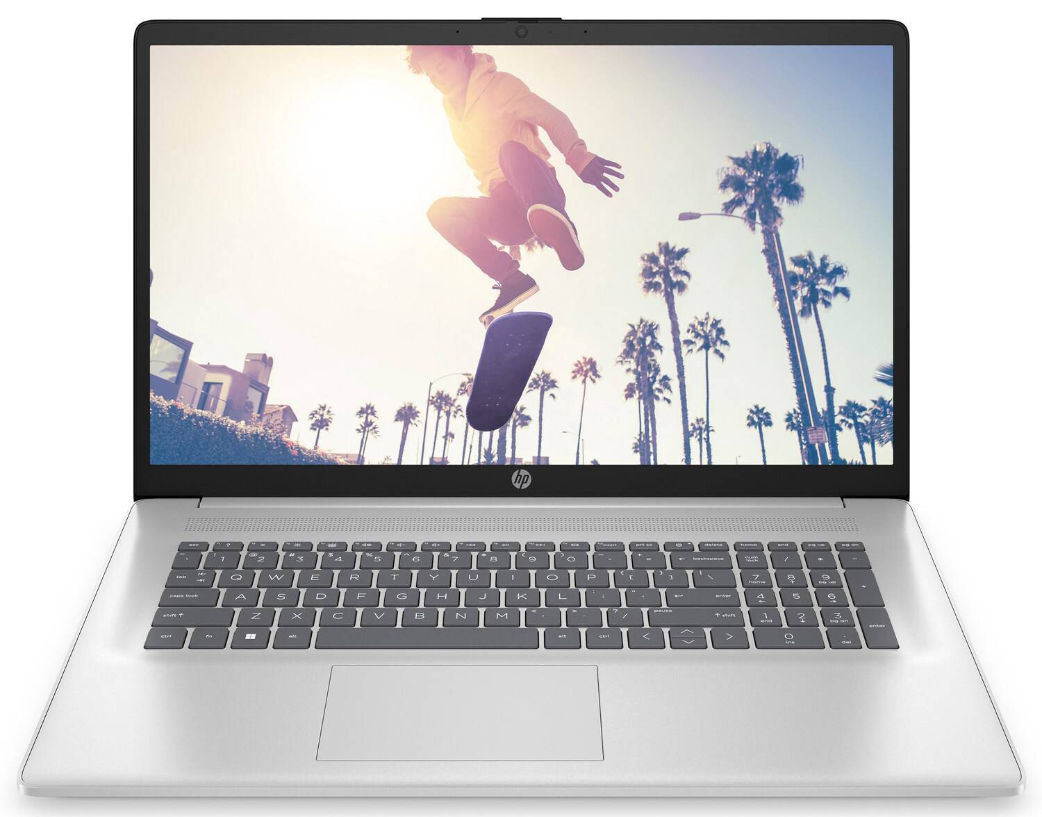 Ноутбук HP 17-cn3034ua (B83BXEA) Silver - Фото 1