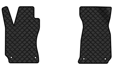 Коврики из экокожи в салон авто передние EVAtech для Passat (B5) Volkswagen 1996-2005 5 поколение Sedan EU (VW31891A2TL4BBB) - Фото 1