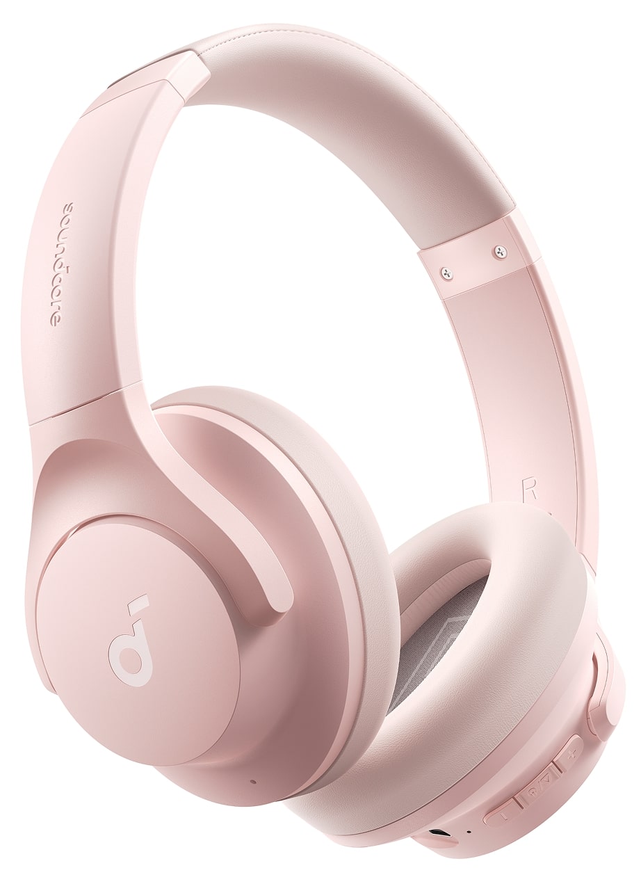 Наушники полноразмерные беспроводные Anker SoundСore Q20i Pink (A3004G52) - Фото 1
