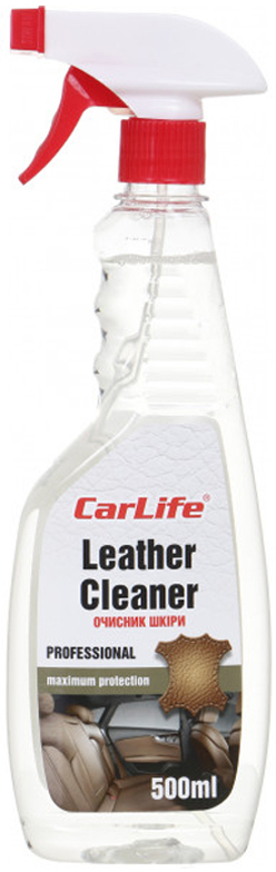 Очисник для авто CarLife шкіри Leather Cleaner 500ml (CF532) - Фото 1