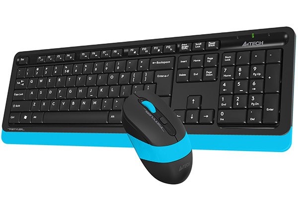 Уцінка - Клавіатура + миша бездротова A4tech FG1010 (Blue) # - Фото 1