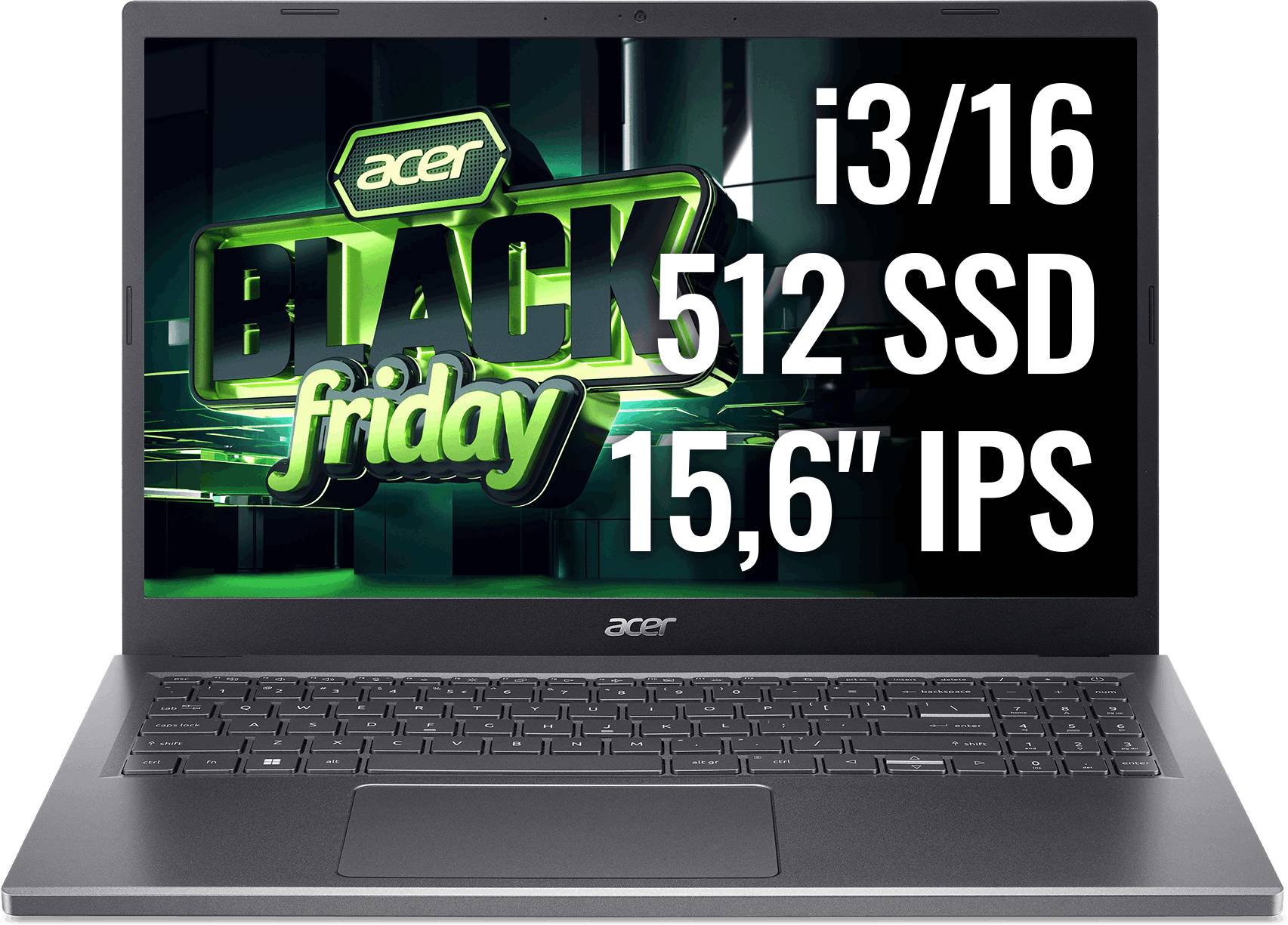 Уцінка - Ноутбук Acer Aspire 5 A515-58P (NX.KHJEU.006) Steel Gray - Фото 1