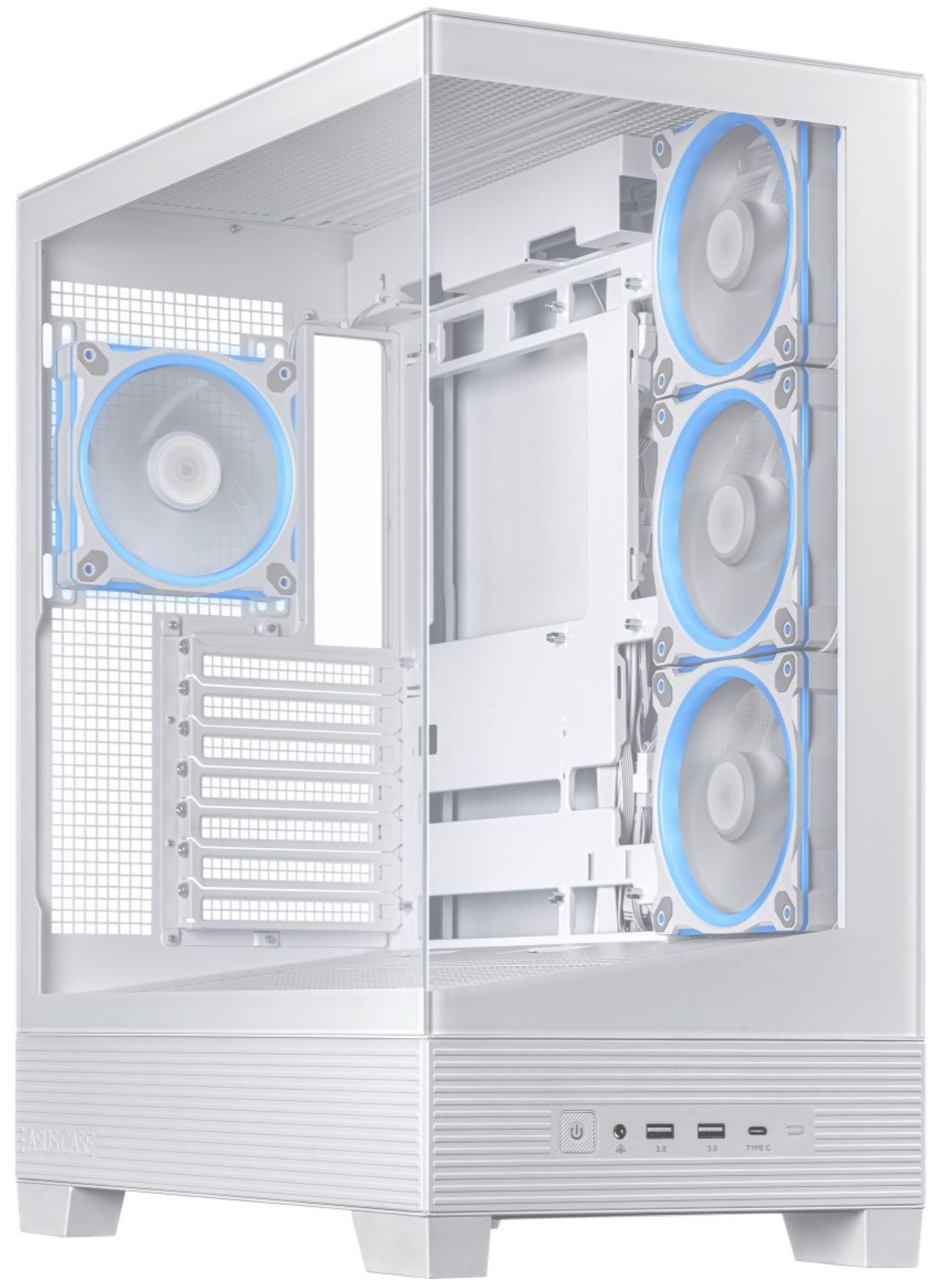 Корпус Asus A31 PLUS TG ARGB  WHITE (90DC00R3-B19000) - Фото 1