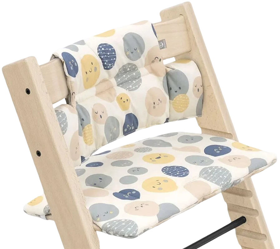 Вставка для стульчика для кормления Stokke для Tripp Trapp (Classic от 18 мес.), цв. разноцветные круги (Soul System) (100389) - Фото 1