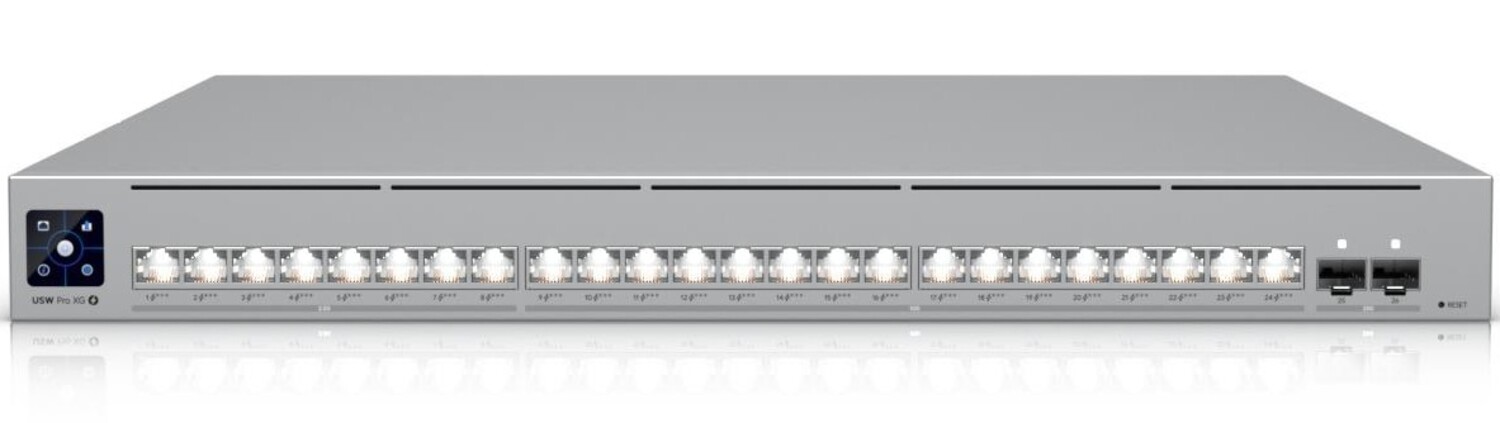 Купить Коммутатор локальной сети (Switch) Ubiquiti USW-PRO-XG-24-POE - Фото 1 Коммутатор локальной сети (Switch) Ubiquiti USW-PRO-XG-24-POE - Фото 1
