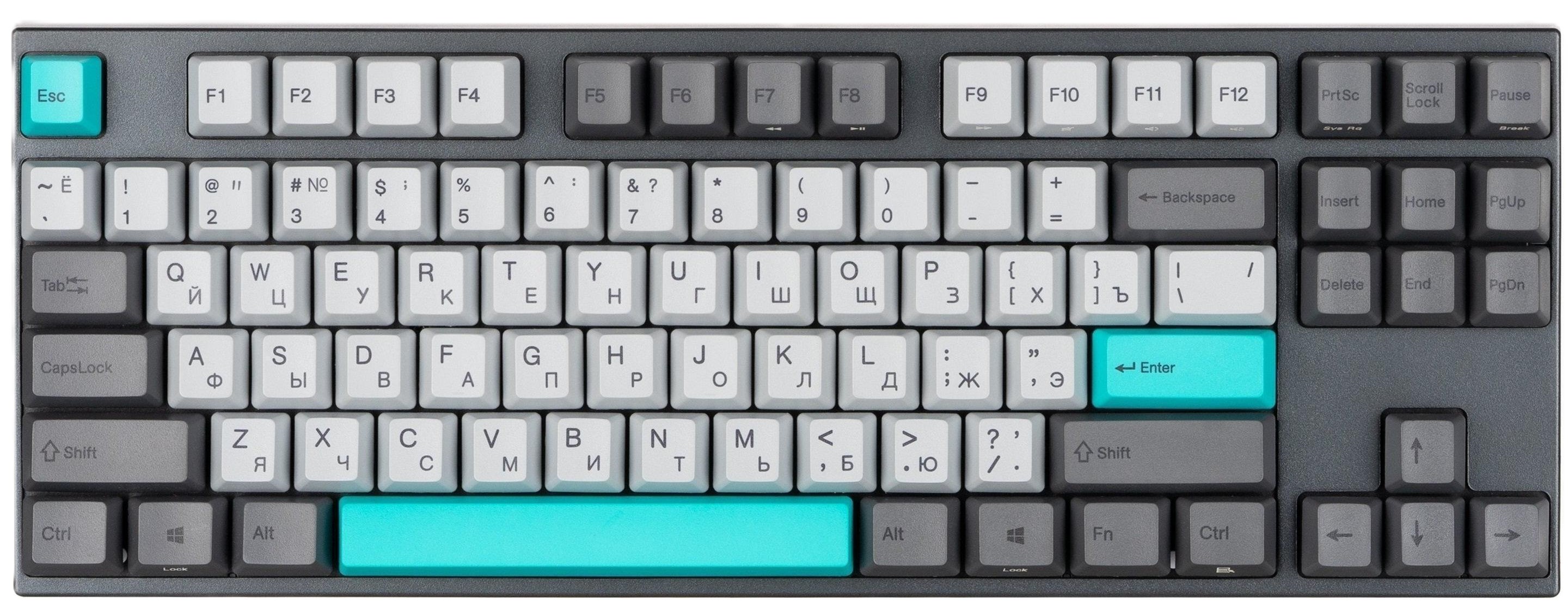 Клавіатура дротова ігрова Varmilo APG87 Moonlight, Daisy L, WL/USB-A, White Led (A94A023F9A5A17A007) - Фото 1