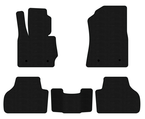 EVA коврики в салон авто EVAtech для X3 (F25) BMW 2010-2017 2 поколение SUV USA BM31393C5BW4KBB - Фото 1