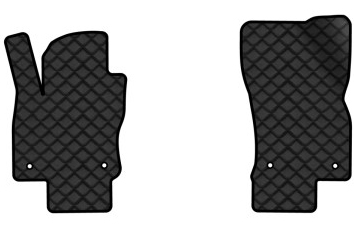 Коврики из экокожи в салон авто передние EVAtech ECO для Tiguan Allspace 7 seats Volkswagen 2016-2020 1 поколение SUV USA VW1727AA2AV4BBLB - Фото 1