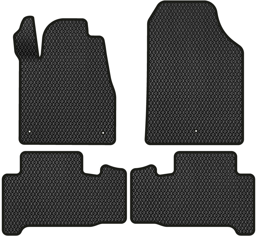 EVA коврики в салон авто EVAtech для MDX (YD2) Acura 2006-2013 2 поколение SUV USA (AA3391PVC4LA3RBB) - Фото 1