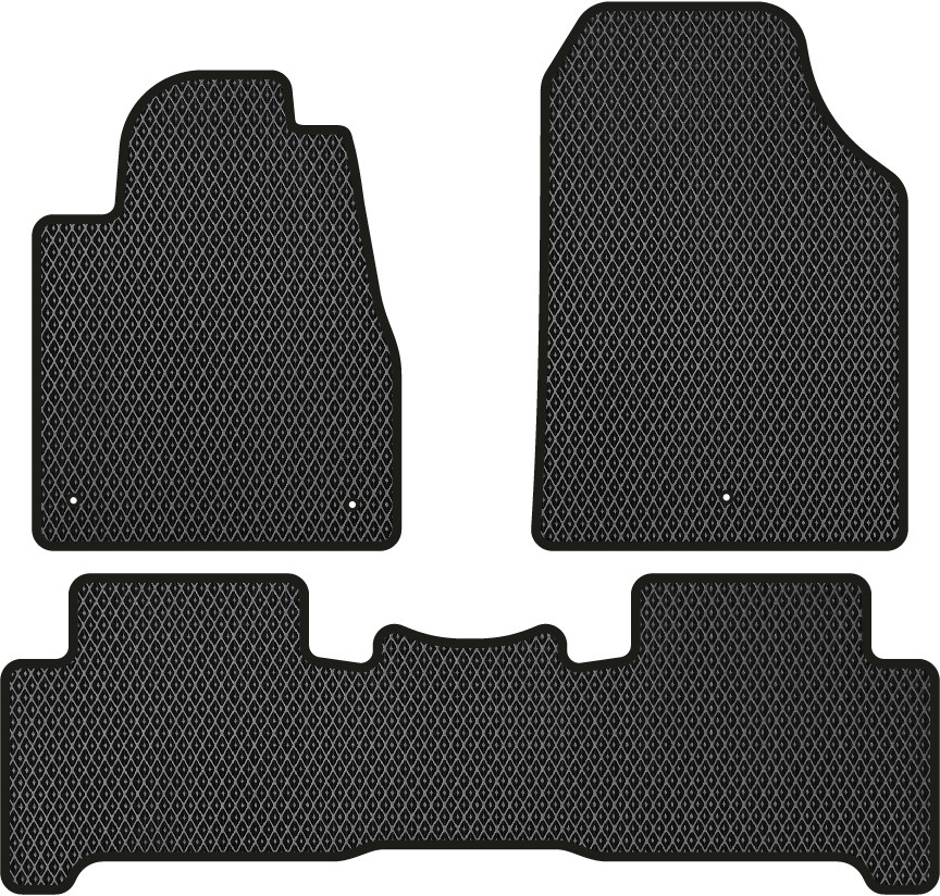 EVA коврики в салон авто EVAtech для MDX (YD2) Acura 2006-2013 2 поколение SUV USA (AA3391ZG3LA2RBB) - Фото 1