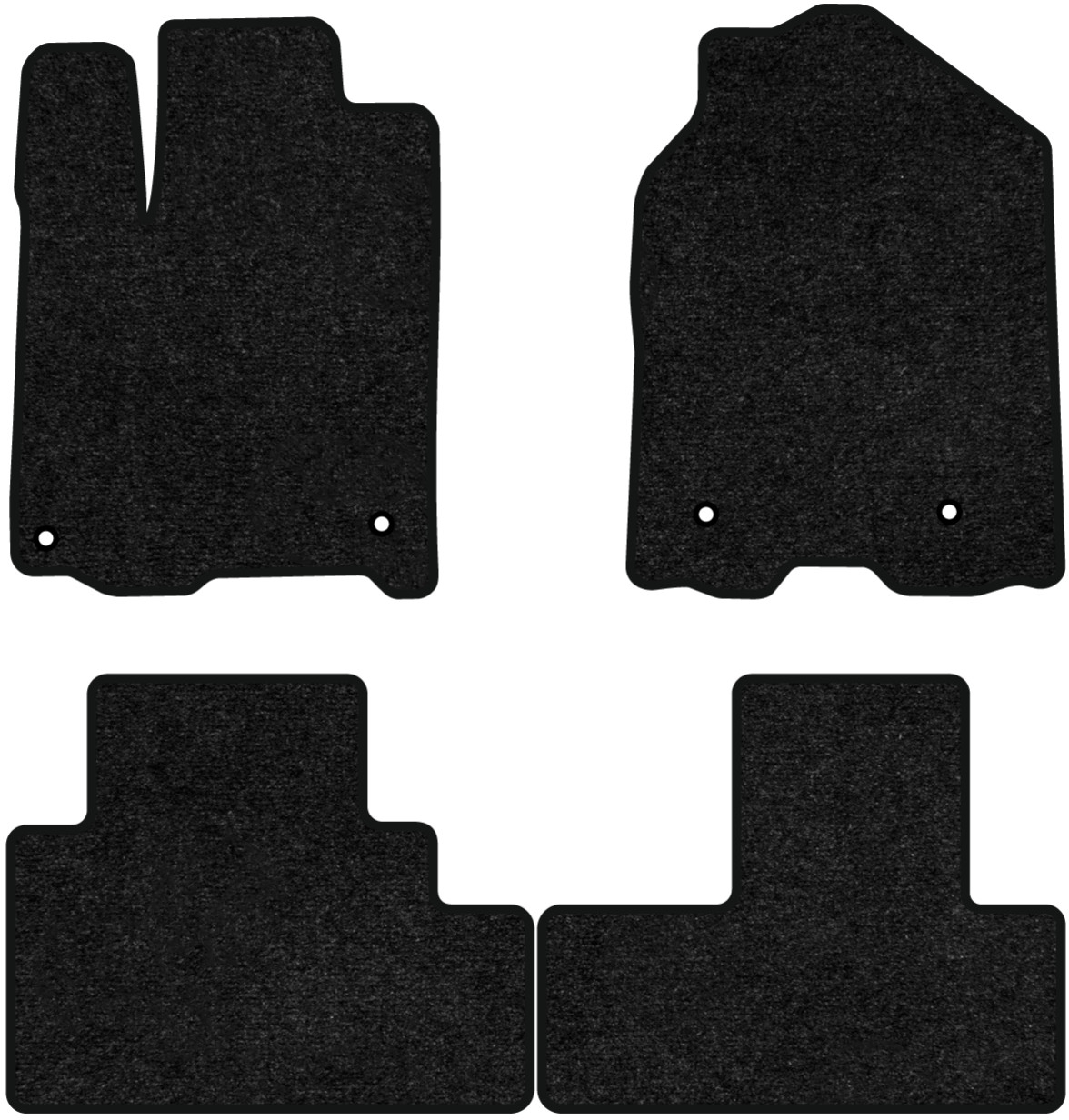 Коврики ворсовые в салон авто EVAtech Standard для Acura RDX (TB3) Electric seats 2012-2018 2 поколение SUV USA черный кант AA43770PVC4TL4VEB - Фото 1