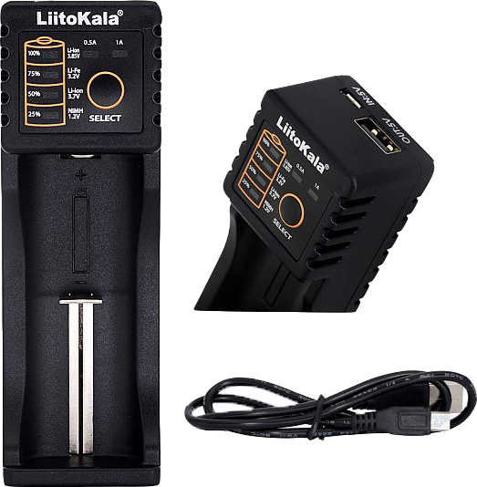 З/устройство для аккумуляторов AA/AAA LiitoKala Lii-100 (LII100) - Фото 1