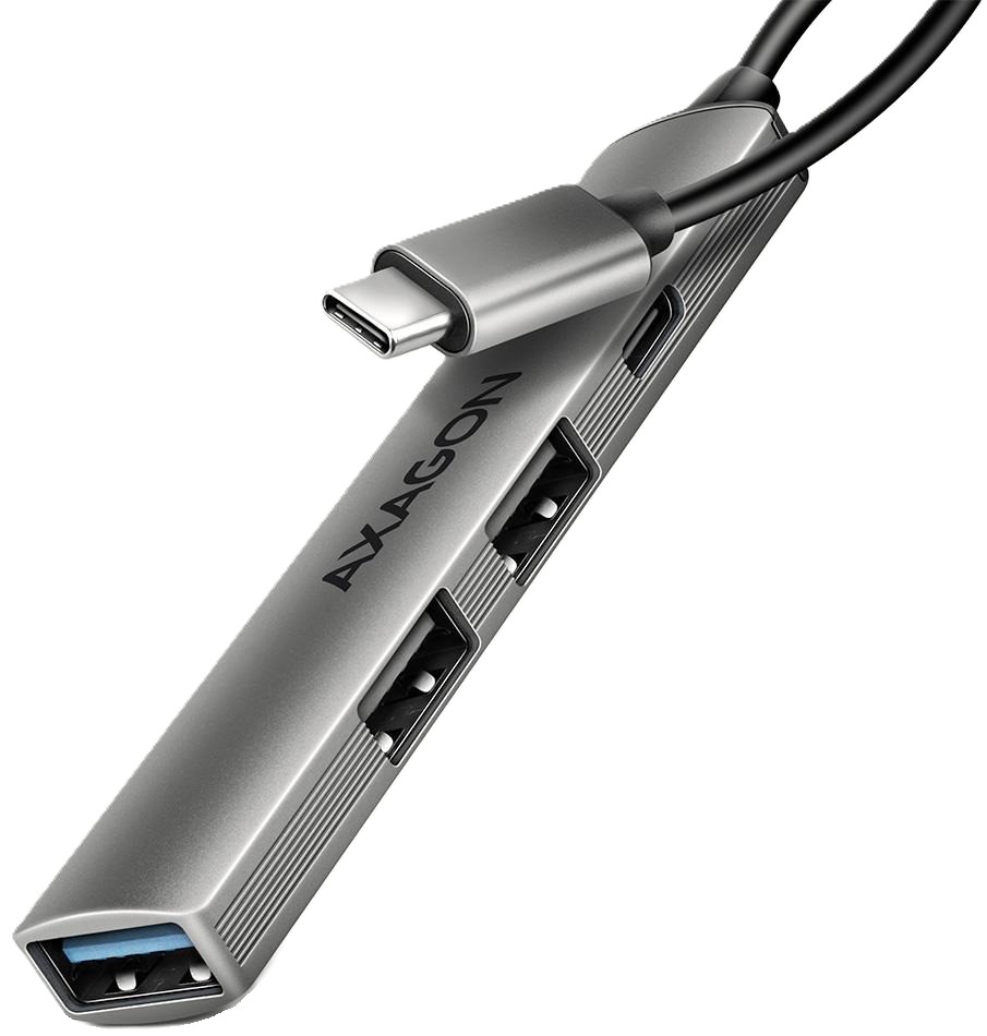 Хаб USB AXAGON USB3.2 4PORT 0.12m (HUE-STC) - Фото 1