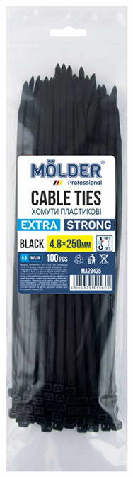 Набір хомутів Molder 4.8x250 (MA28425) - Фото 1
