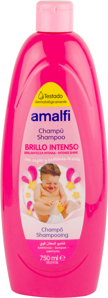 Шампунь для детей Amalfi Интенсивный Блеск 750 мл (ABSIS750) - Фото 1