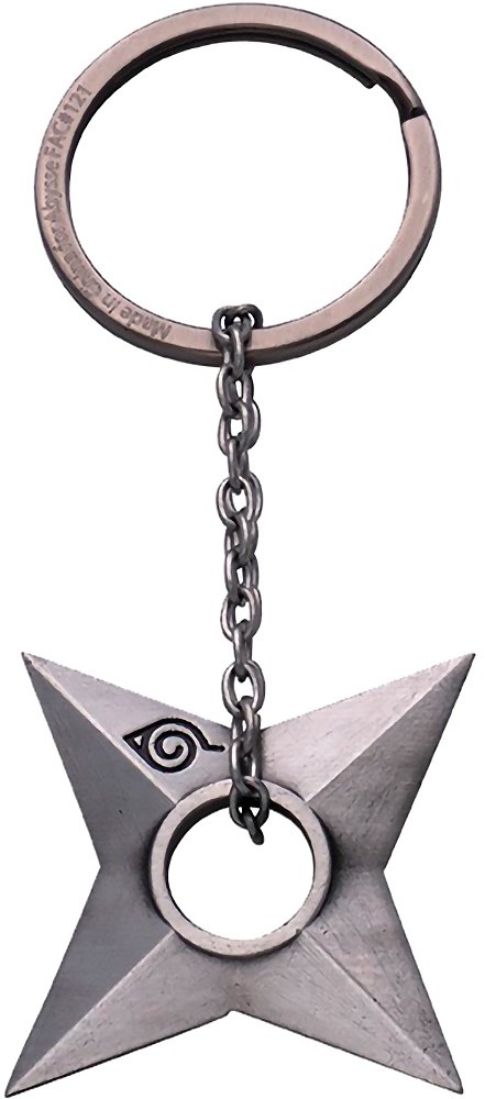 Брелок ABYstyle 3D NARUTO SHIPPUDEN Shuriken Konoha (ABYKEY395) - Фото 1