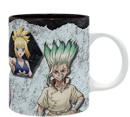 Чашка ABYstyle DR. STONE Characters 320 мл (ABYMUG829) - Фото 1