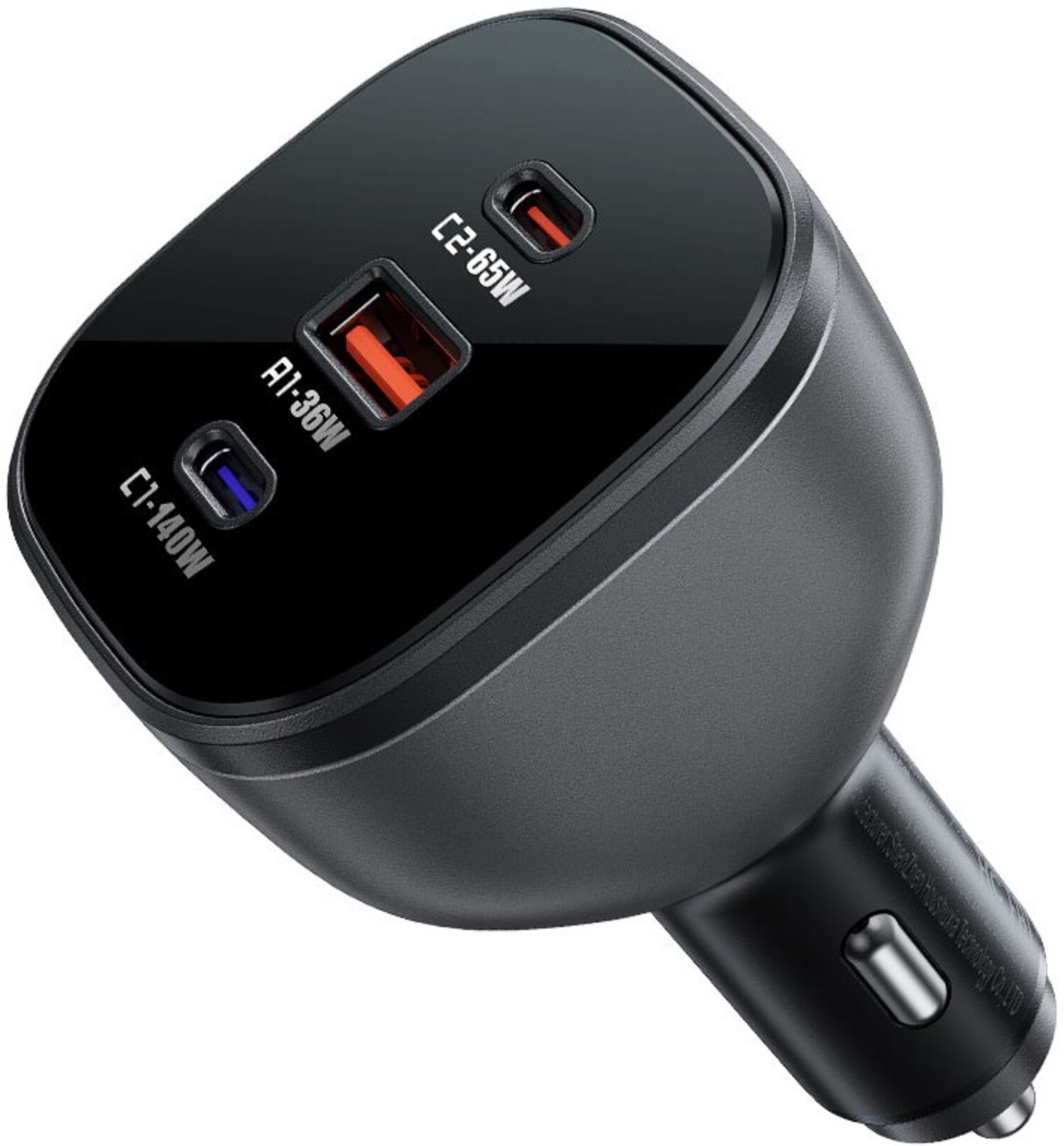 Автомобильное зарядное устройство AceFast 3xUSB 165W (2xUSB-C + USB-A) B14 (6974316282938) - Фото 1