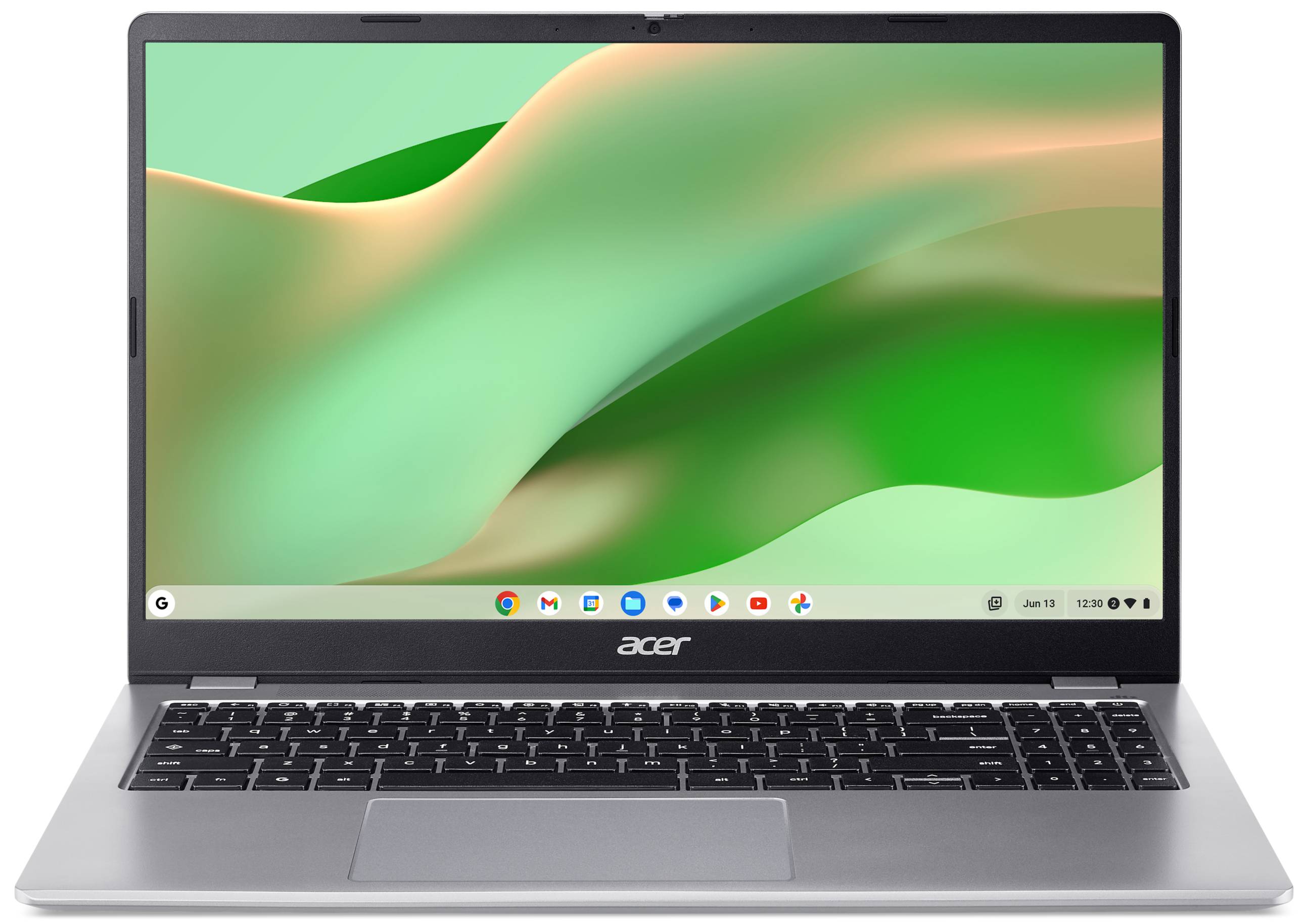 Ноутбук Acer Chromebook CB315-6H (NX.JGHEU.003) Silver - Фото 1