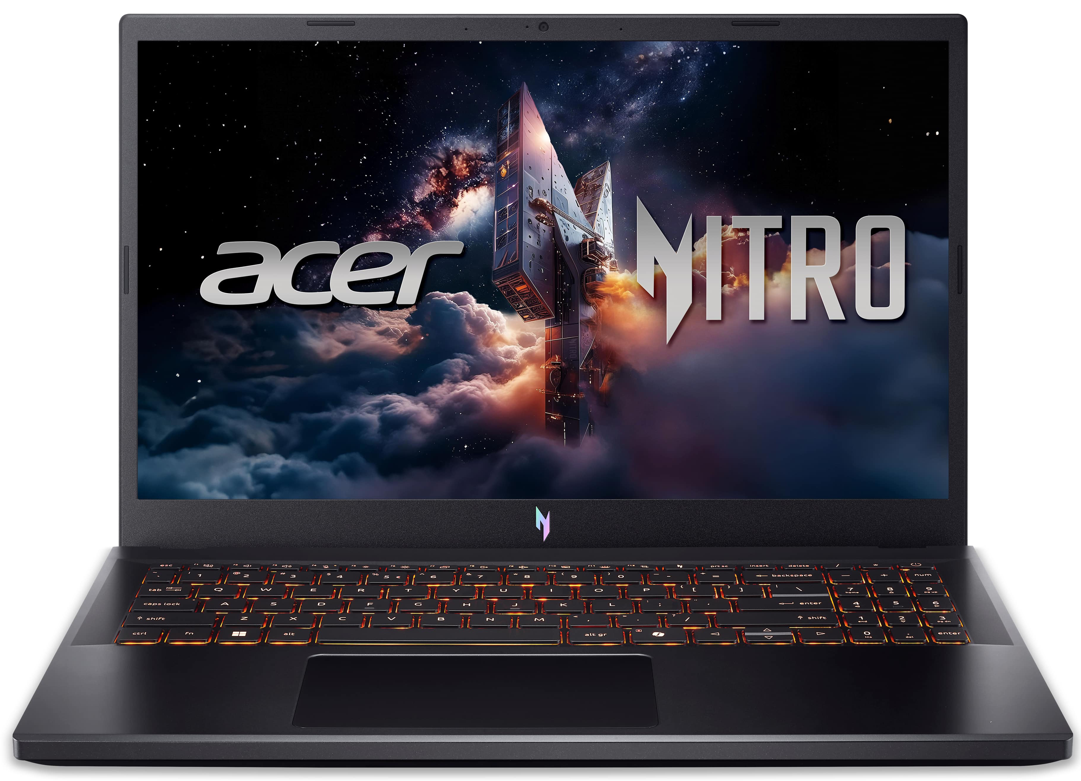 Ноутбук Acer Nitro V 15 ANV15-52 (NH.QZ8EU.00B) Obsidian Black - Фото 1