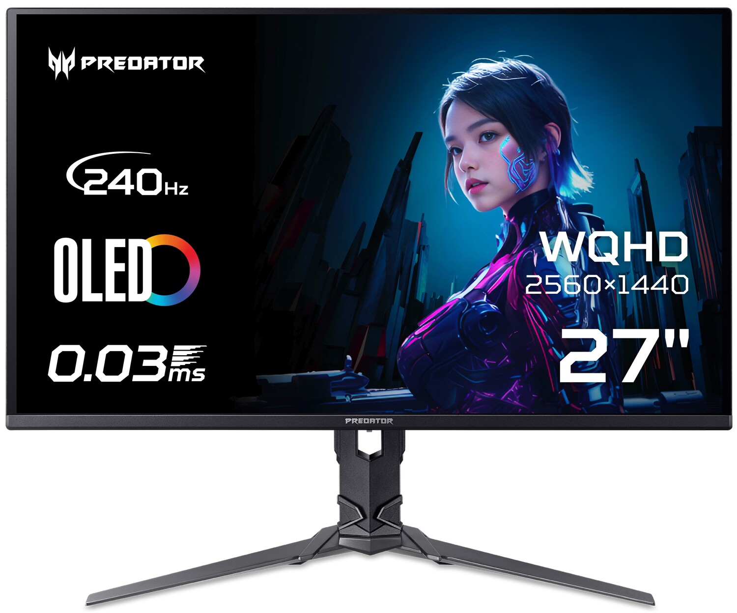 Монітор Acer Predator OLED X27UW3bmiiprx (UM.GXXEE.305) Black