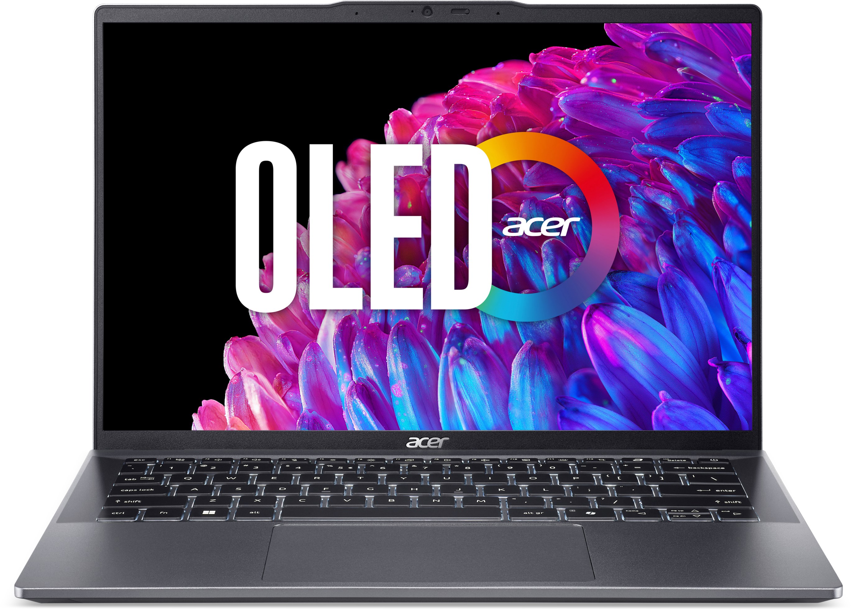 Ноутбук Acer Swift Go 14 SFG14-63 (NX.KYLEU.005) Steel Gray - Фото 1