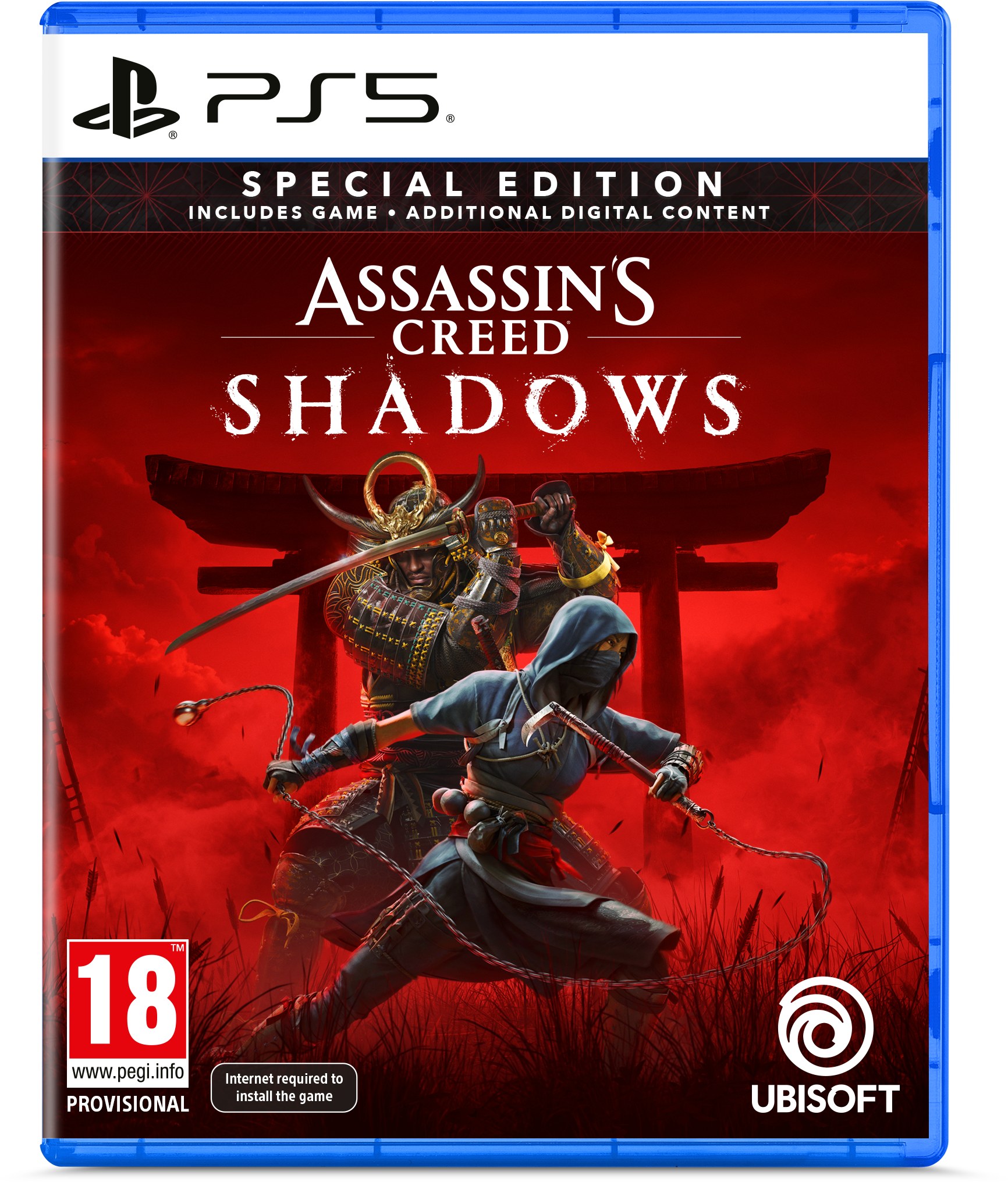 Игровой диск PS5 Assassin's Creed Shadows Special Edition - Фото 1