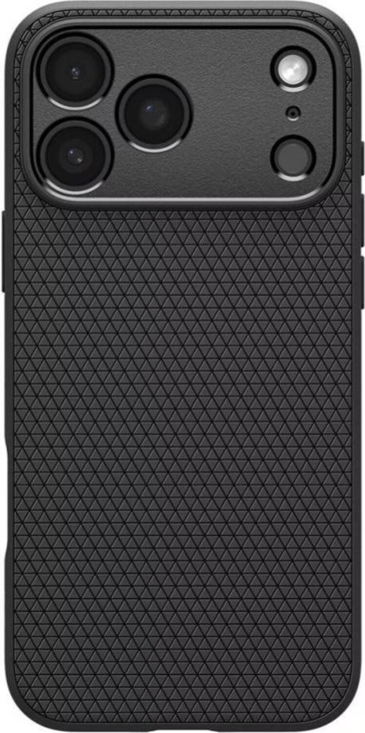 Чохол для смартфону Spigen for iPhone 17 Pro Max, Liquid Air, Matte Black (ACS10265) - Фото 1