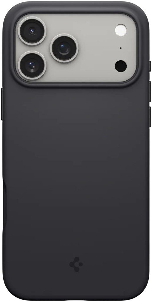 Чохол для смартфону Spigen for iPhone 17 Pro Max Silicone Fit MagFit Black (ACS10270) - Фото 1