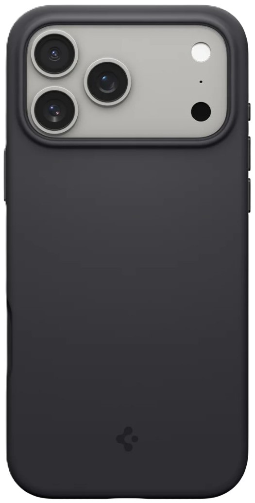 Чохол для смартфону Spigen for iPhone 17 Pro Silicone Fit MagFit Black (ACS10335) - Фото 1