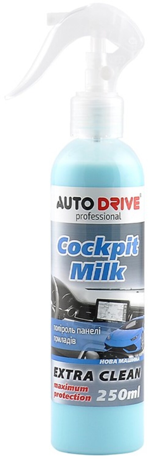 Поліроль для авто Auto Drive Cockpit Milk Нова Машина 250 мл (AD0020) - Фото 1